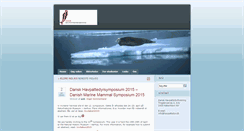 Desktop Screenshot of havpattedyr.dk